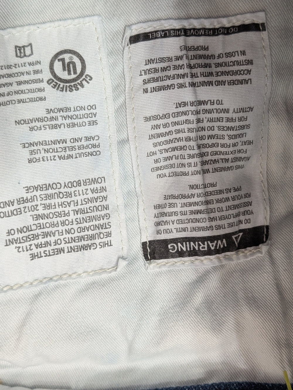Carhartt FR Flame Resistant Jeans Men's 32x34 CAT 2 NFPA 2112 Dark Wash Workwear - Picture 11 of 16